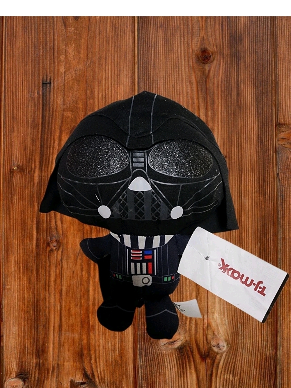 Star Wars Black Darth Vader Plush Character with Printed Armor Doorables